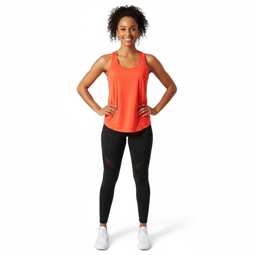 Reebok Workout Red Sleeveless Tank Top
